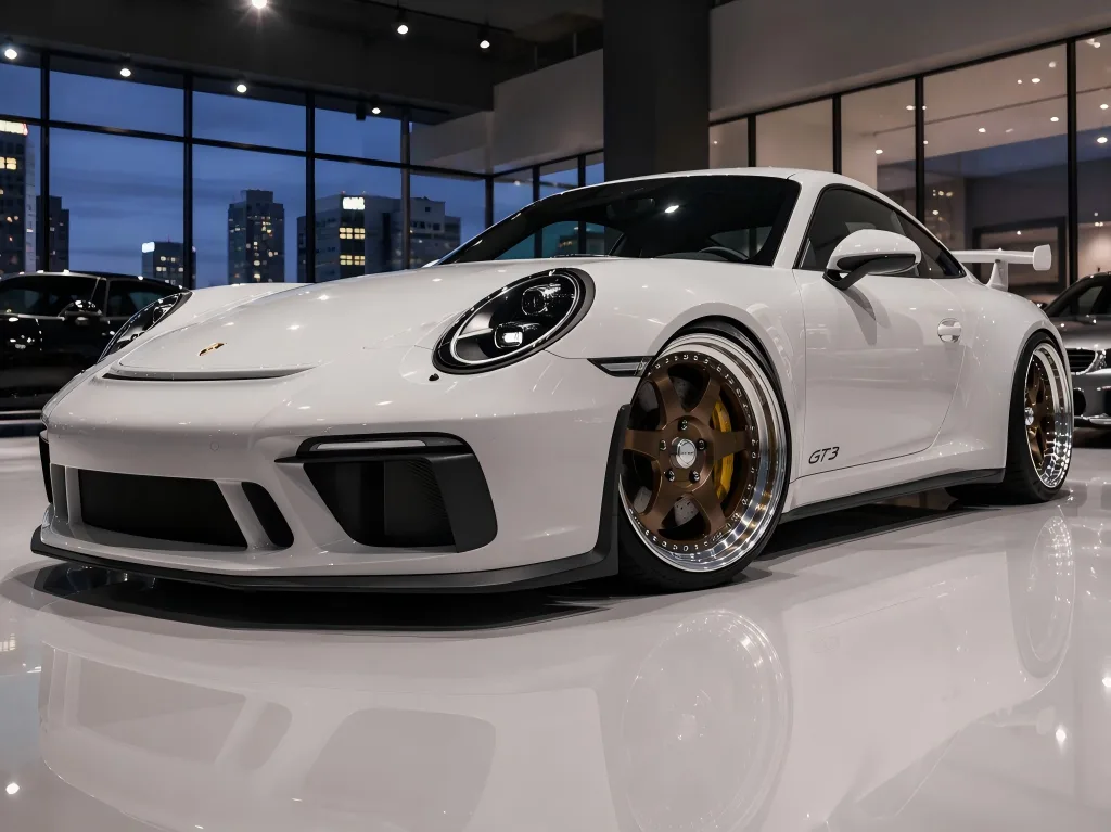 Sports platform style reference with forged wheel setup