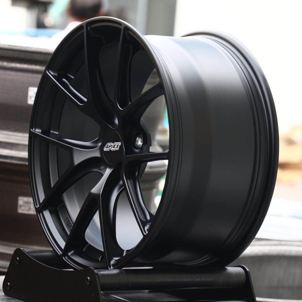APEX VS-5RS Matte Black 1-Piece Forged Wheels – Mercedes-AMG GT Fitment (21-22in, 5x112) view 2
