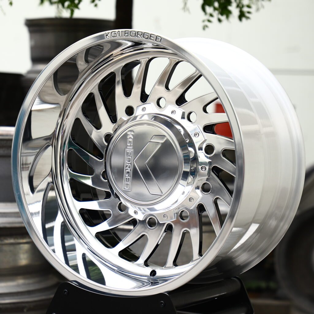 KG1 Forged Polished Multi-Spoke Forged Wheels – Ford F-250/F-350 Super Duty Fitment (20-22in, 8×170) H-Type кованые диски
