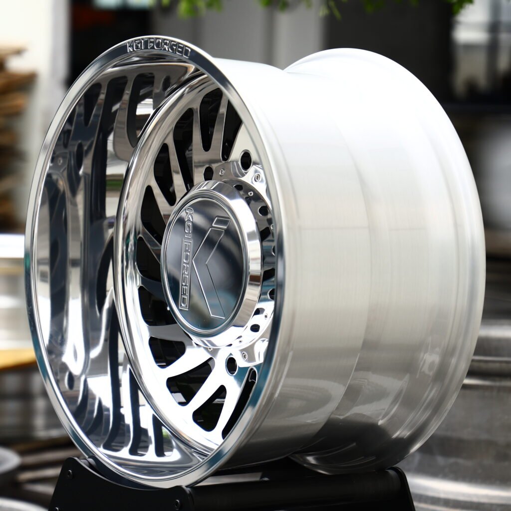 KG1 Forged Polished Multi-Spoke Forged Wheels – Ford F-250/F-350 Super Duty Fitment (20-22in, 8x170) view 2
