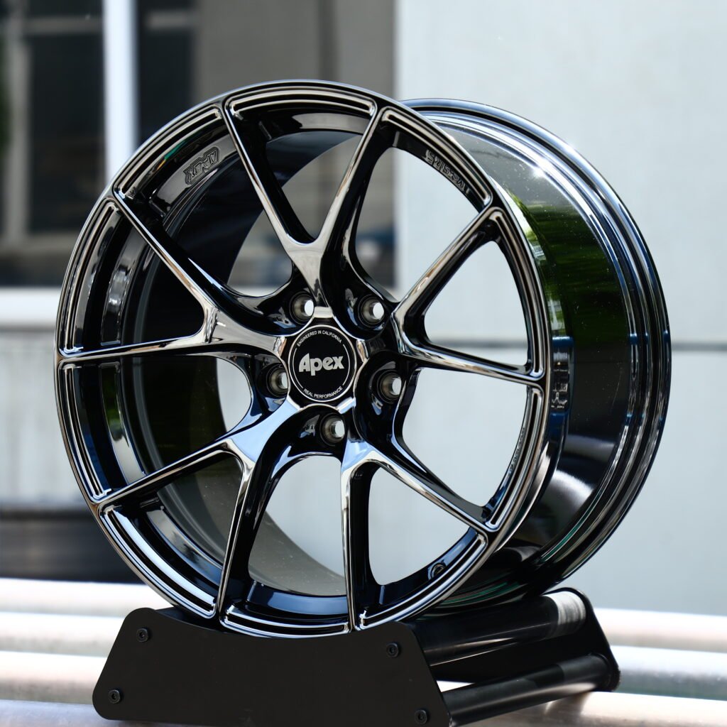 APEX VS 5RS Chrome Black 10-Spoke Y-Design Forged Wheels – BMW M3 CS Handschalter Fitment (19-21in, 5x112) view 2