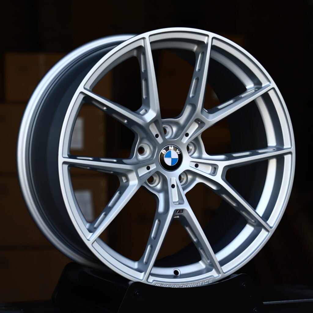 Machined Face 10-Spoke Y-Design Forged Wheels – BMW M5 Competition Fitment (20-22in, 5x112) view 2