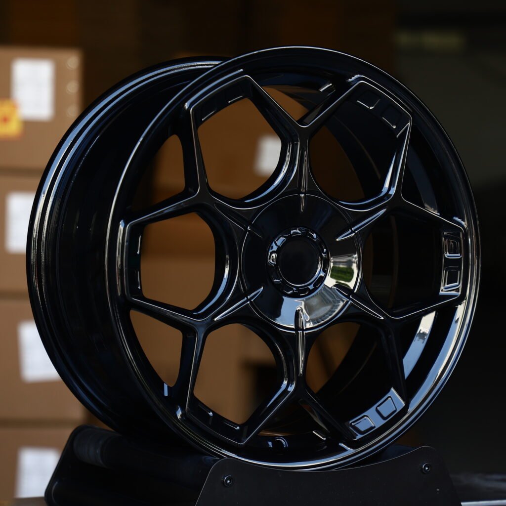 Gloss Black 5-Spoke Y-Design Forged Wheels – Mercedes-Benz AMG GT S Fitment (19-21in, 5x112) view 2