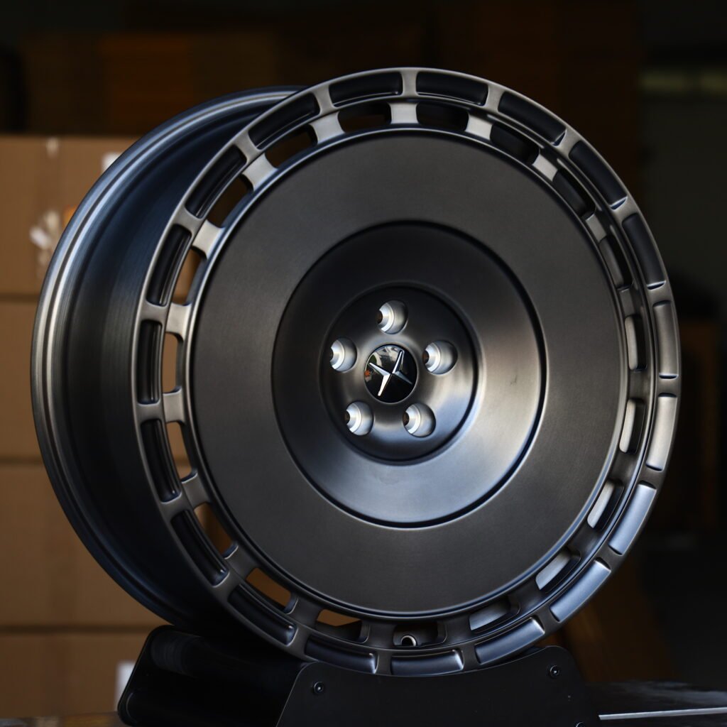 Clear Black Tint Mesh Multi-Spoke Forged Wheels – Volvo S60 T8 Polestar Engineered Fitment (19-22in, 5x108) view 2
