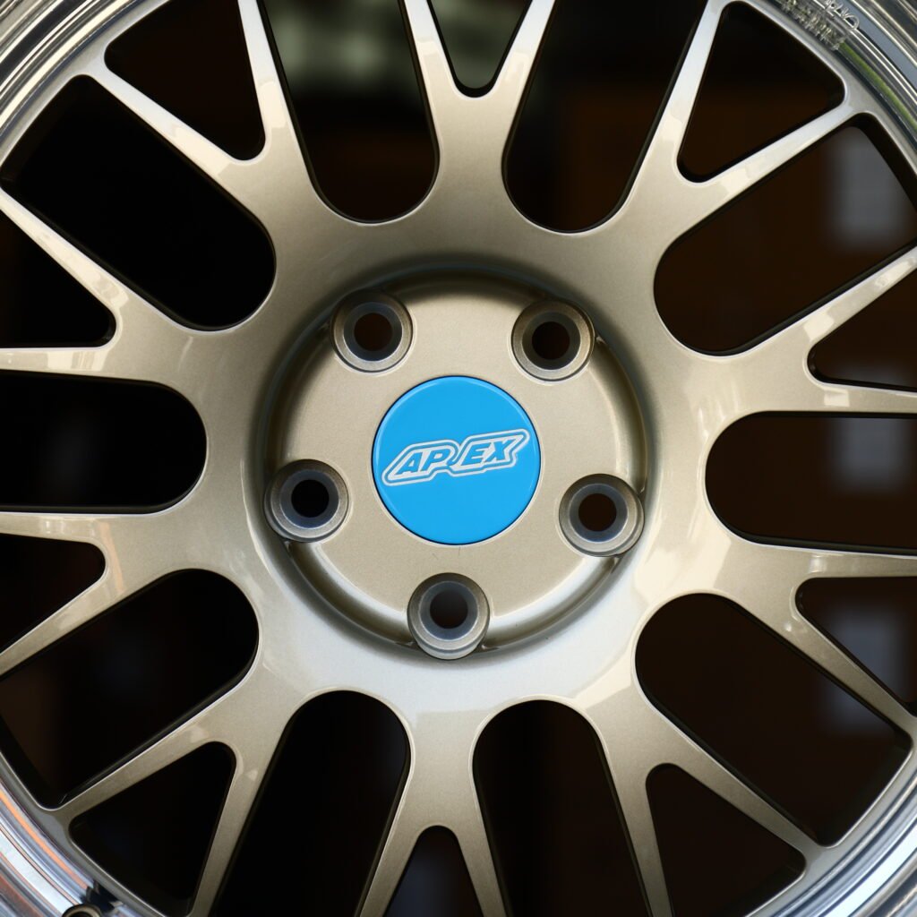 APEX Champagne Gold Polished Lip Multi-Spoke Forged Wheels – BMW M5 Competition Fitment (19-21in, 5x112) view 4