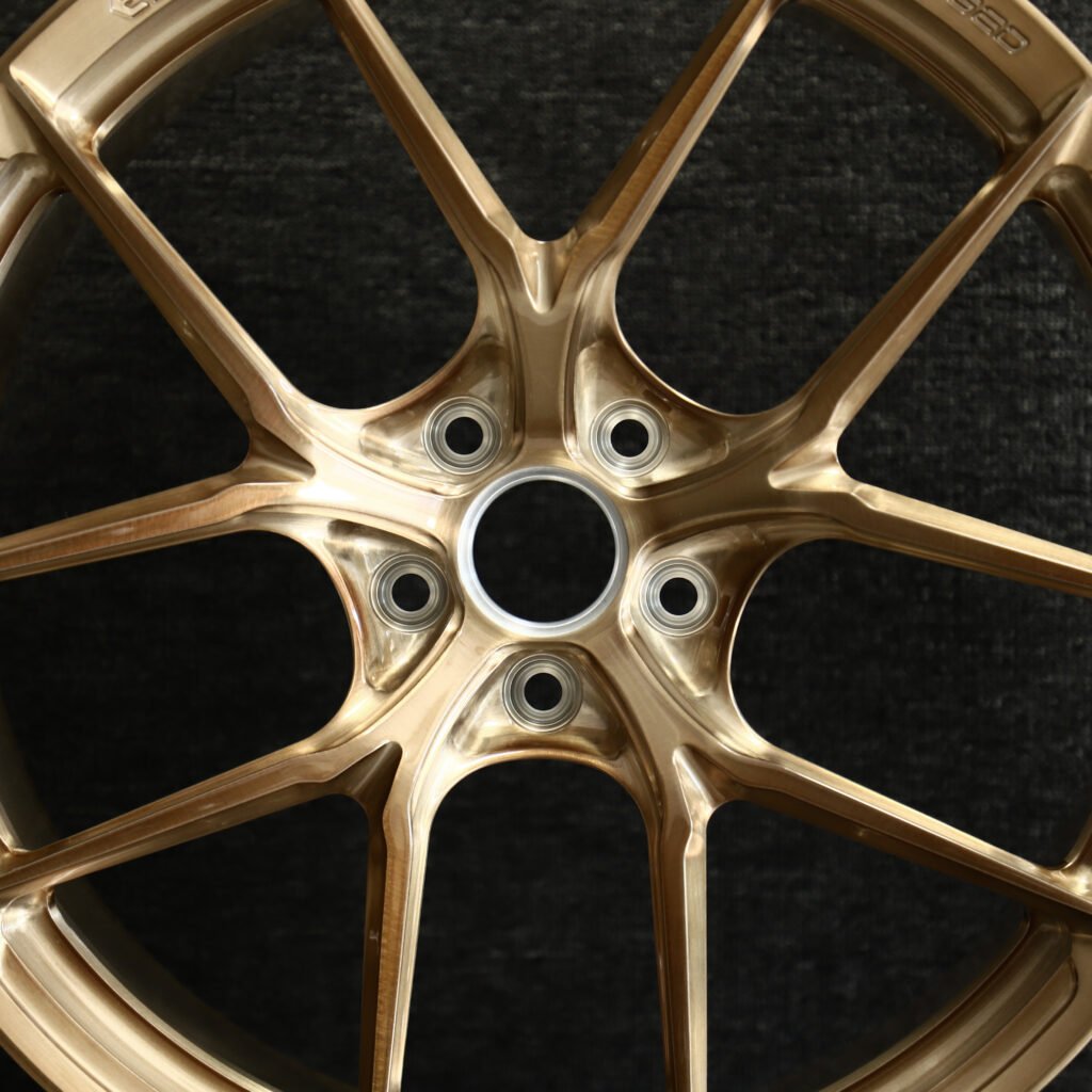 Clear Copper Tint 10-Spoke Y-Design Forged Wheels – Mercedes-Benz AMG GT S Fitment (19-21in, 5x112) view 4
