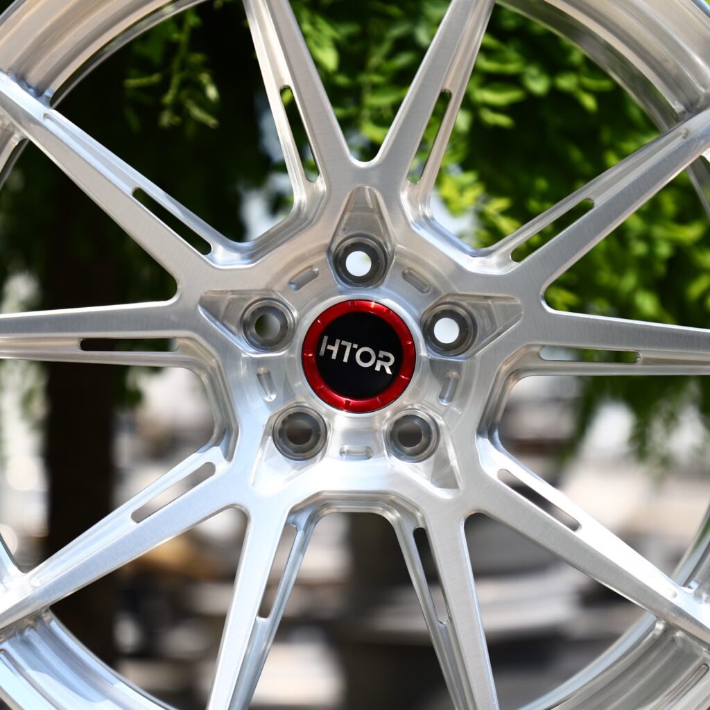 HTOR Machined Silver 10-Spoke Y-Design Forged Wheels – BMW M3 CS Handschalter Fitment (19-21in, 5x112) view 4