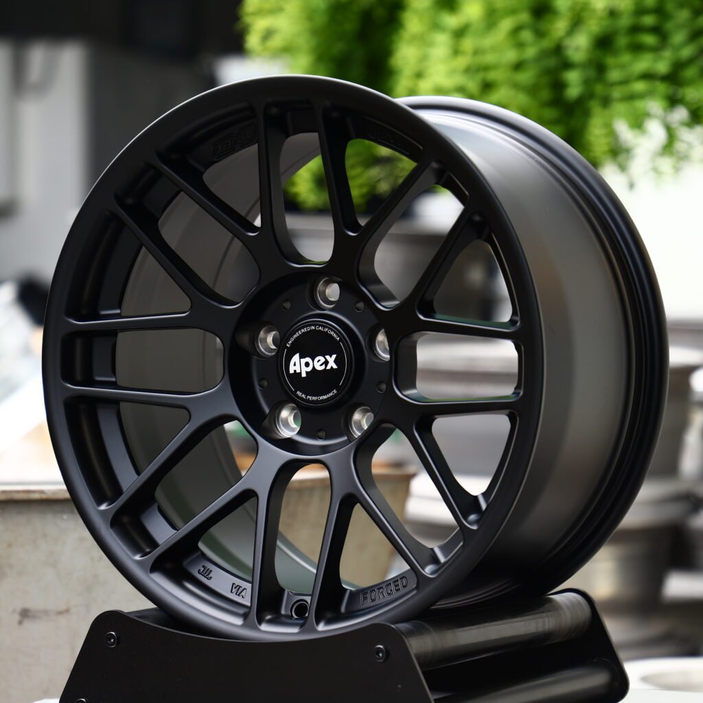 APEX Matte Black 10-Spoke Y-Design Forged Wheels – BMW M3 CS Handschalter Fitment (19-21in, 5x112) view 2