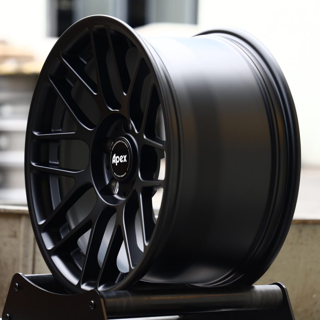 APEX Matte Black 10-Spoke Y-Design Forged Wheels – BMW M3 CS Handschalter Fitment (19-21in, 5x112) view 3