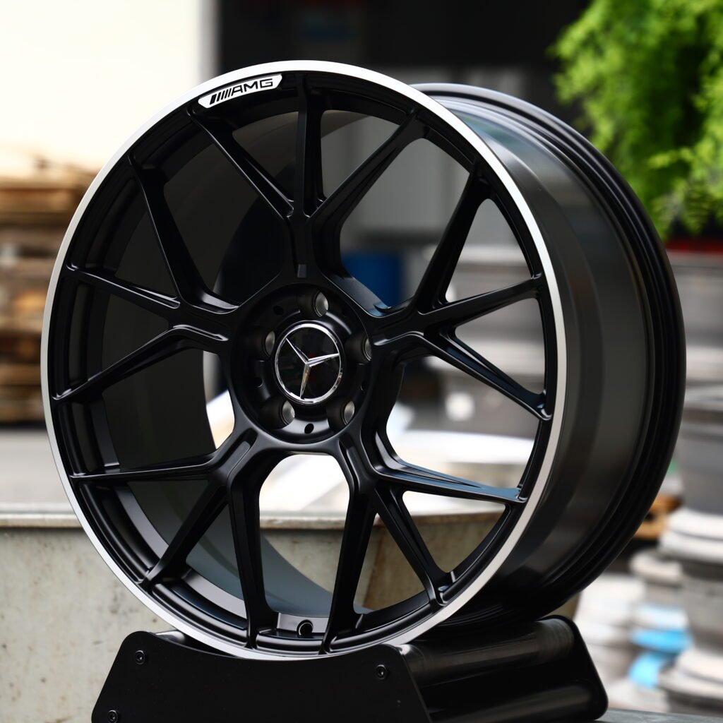 Machined Face 10-Spoke Y-Design Forged Wheels – Mercedes-Benz S-Class Maybach Fitment (19-22in, 5x112) view 2