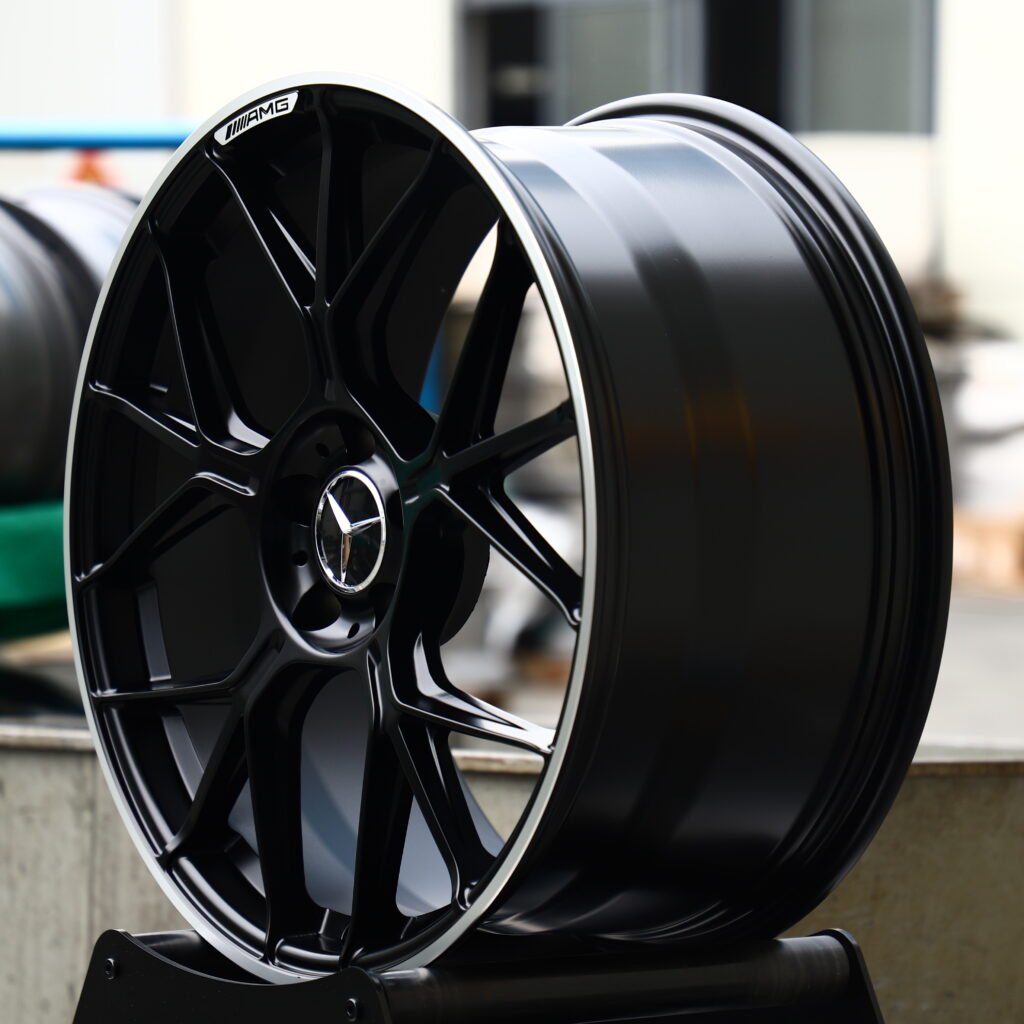 Machined Face 10-Spoke Y-Design Forged Wheels – Mercedes-Benz S-Class Maybach Fitment (19-22in, 5x112) view 3
