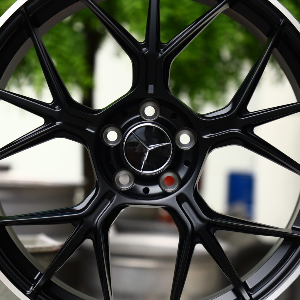 Machined Face 10-Spoke Y-Design Forged Wheels – Mercedes-Benz S-Class Maybach Fitment (19-22in, 5x112) view 4