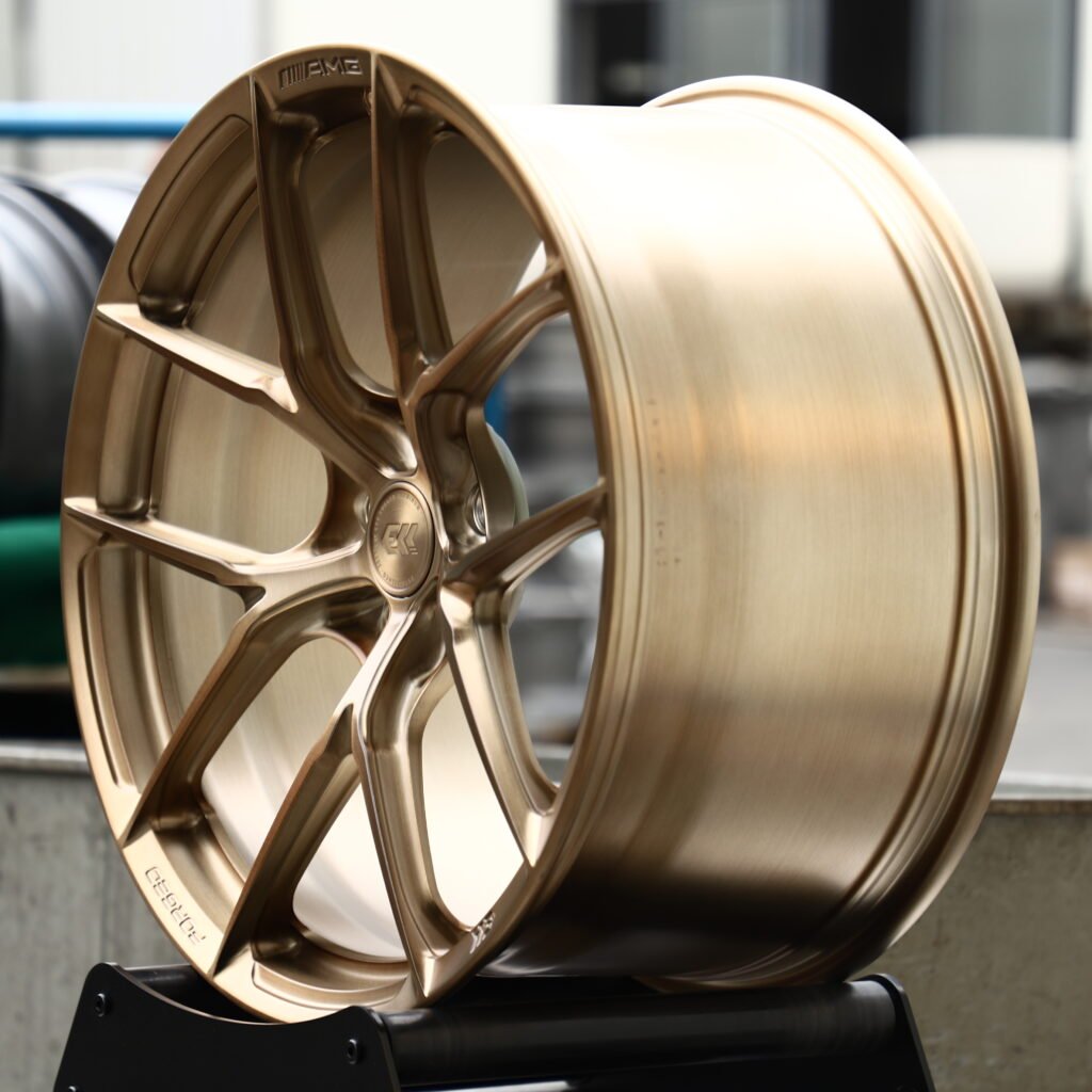 EK Clear Copper Tint 10-Spoke Y-Design Forged Wheels – Mercedes-Benz S-Class Fitment (19-22in, 5x112) view 3