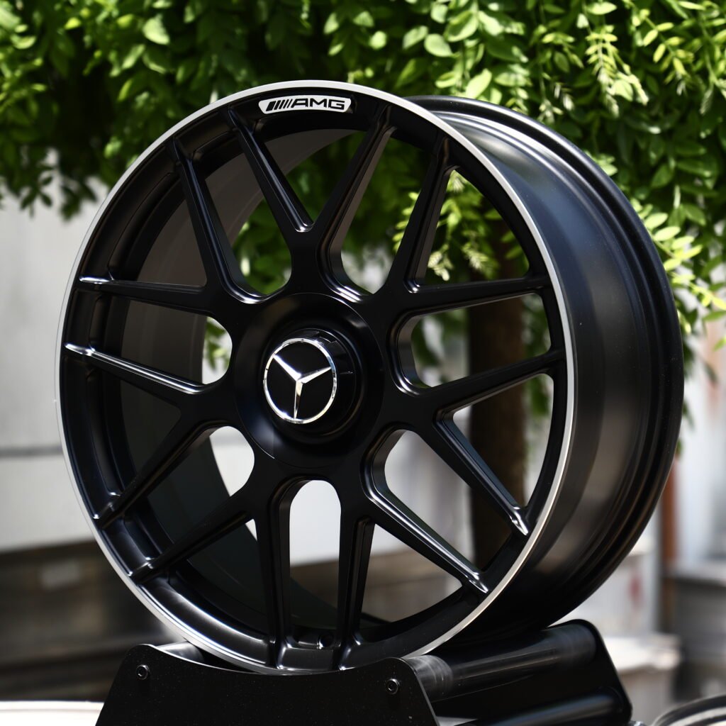 Machined Face 10-Spoke Y-Design Forged Wheels – Mercedes-Benz S-Class Maybach Fitment (19-22in, 5x112) – Design 2 view 2