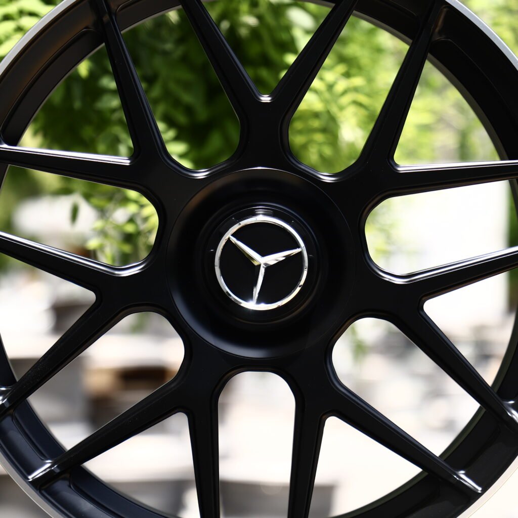 Machined Face 10-Spoke Y-Design Forged Wheels – Mercedes-Benz S-Class Maybach Fitment (19-22in, 5x112) – Design 2 view 4