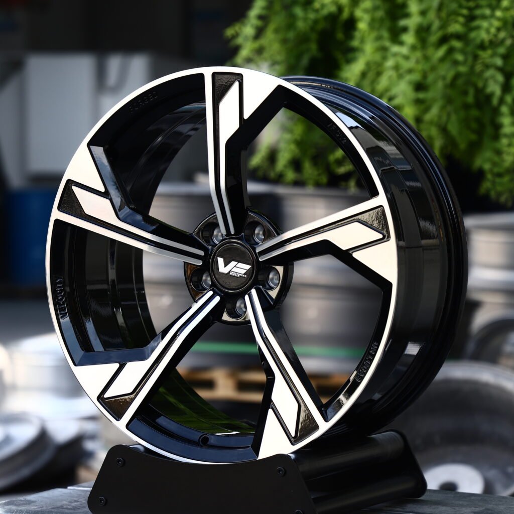 VS Machined Face 5-Spoke Y-Design Forged Wheels – Audi RS5 Sedan Fitment (19-22in, 5x112) view 2