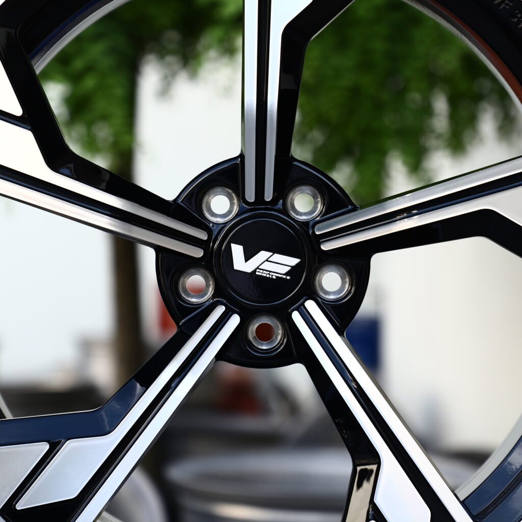 VS Machined Face 5-Spoke Y-Design Forged Wheels – Audi RS5 Sedan Fitment (19-22in, 5x112) view 4