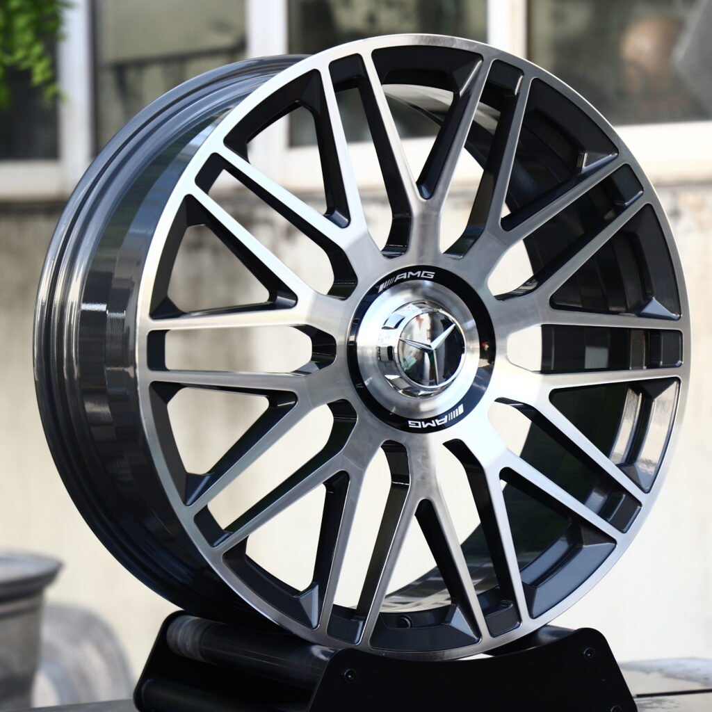 Machined Face 15-Spoke Forged Wheels – Mercedes-Benz S-Class Maybach Fitment (19-22in, 5x112) view 2