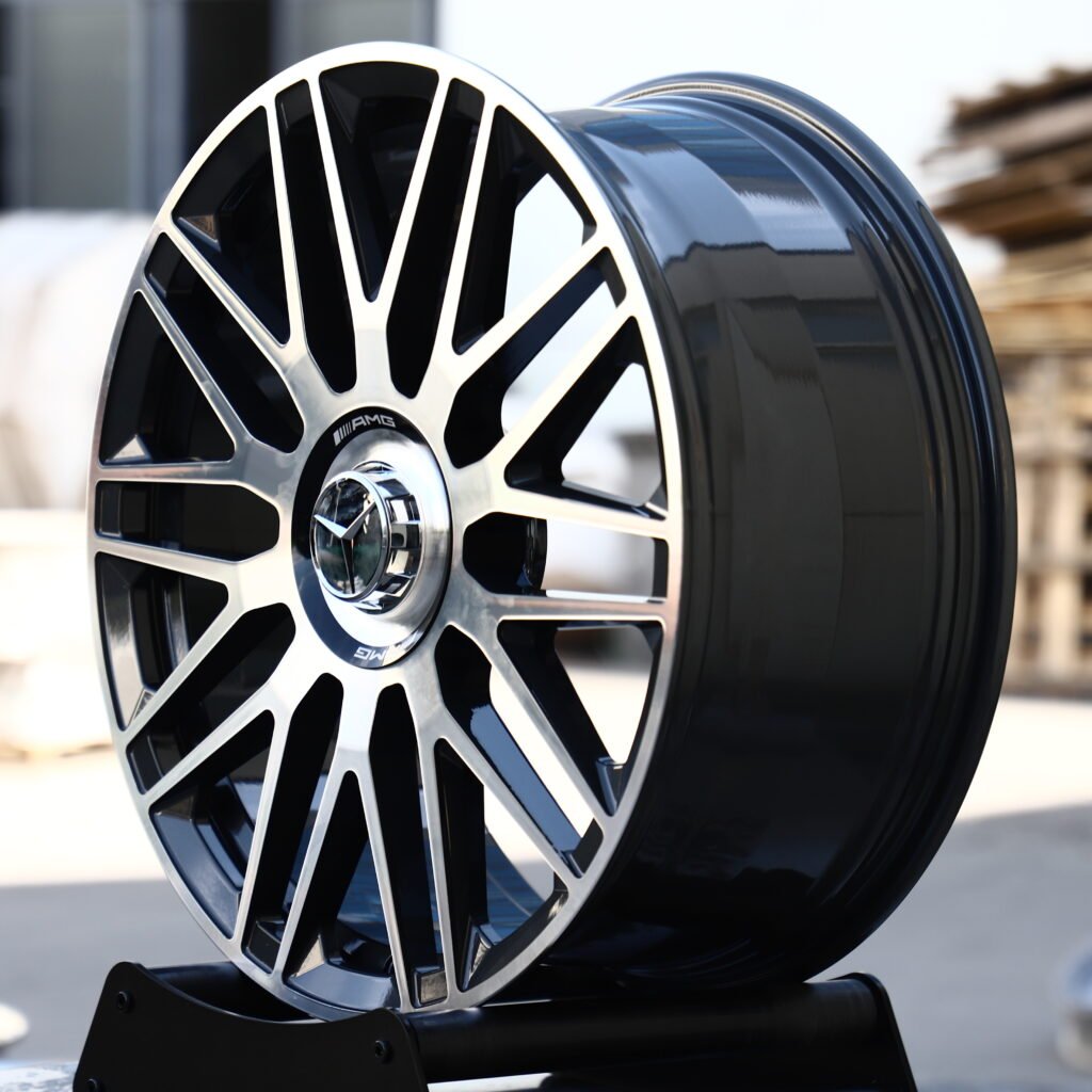 Machined Face 15-Spoke Forged Wheels – Mercedes-Benz S-Class Maybach Fitment (19-22in, 5x112) view 3