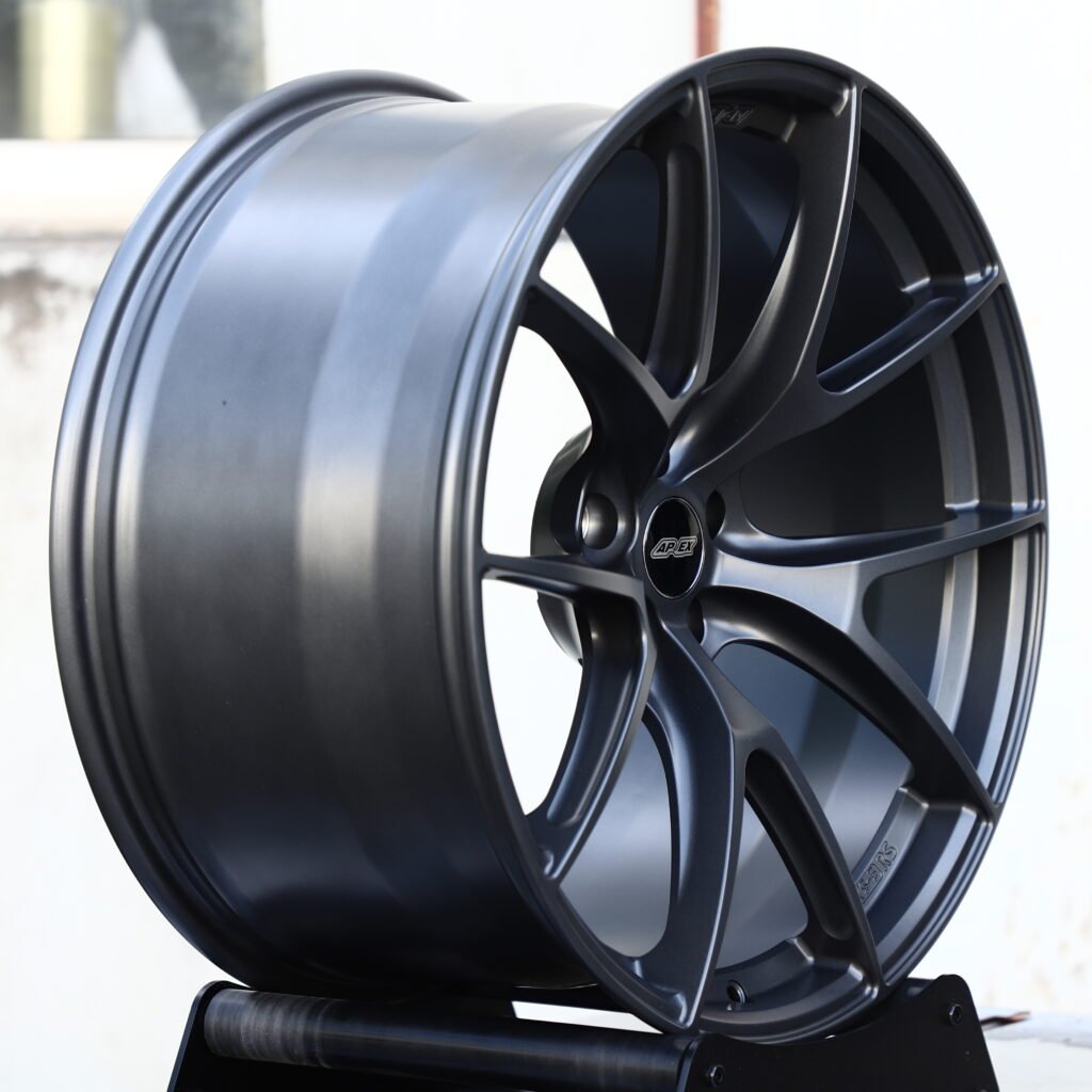 APEX VS 5RS Matte Black 10-Spoke Y-Design Forged Wheels – BMW M3 CS Handschalter Fitment (19-21in, 5x112) view 3