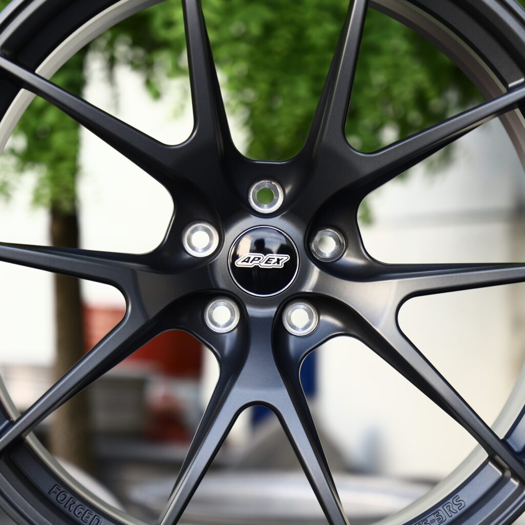 APEX VS 5RS Matte Black 10-Spoke Y-Design Forged Wheels – BMW M3 CS Handschalter Fitment (19-21in, 5x112) view 4