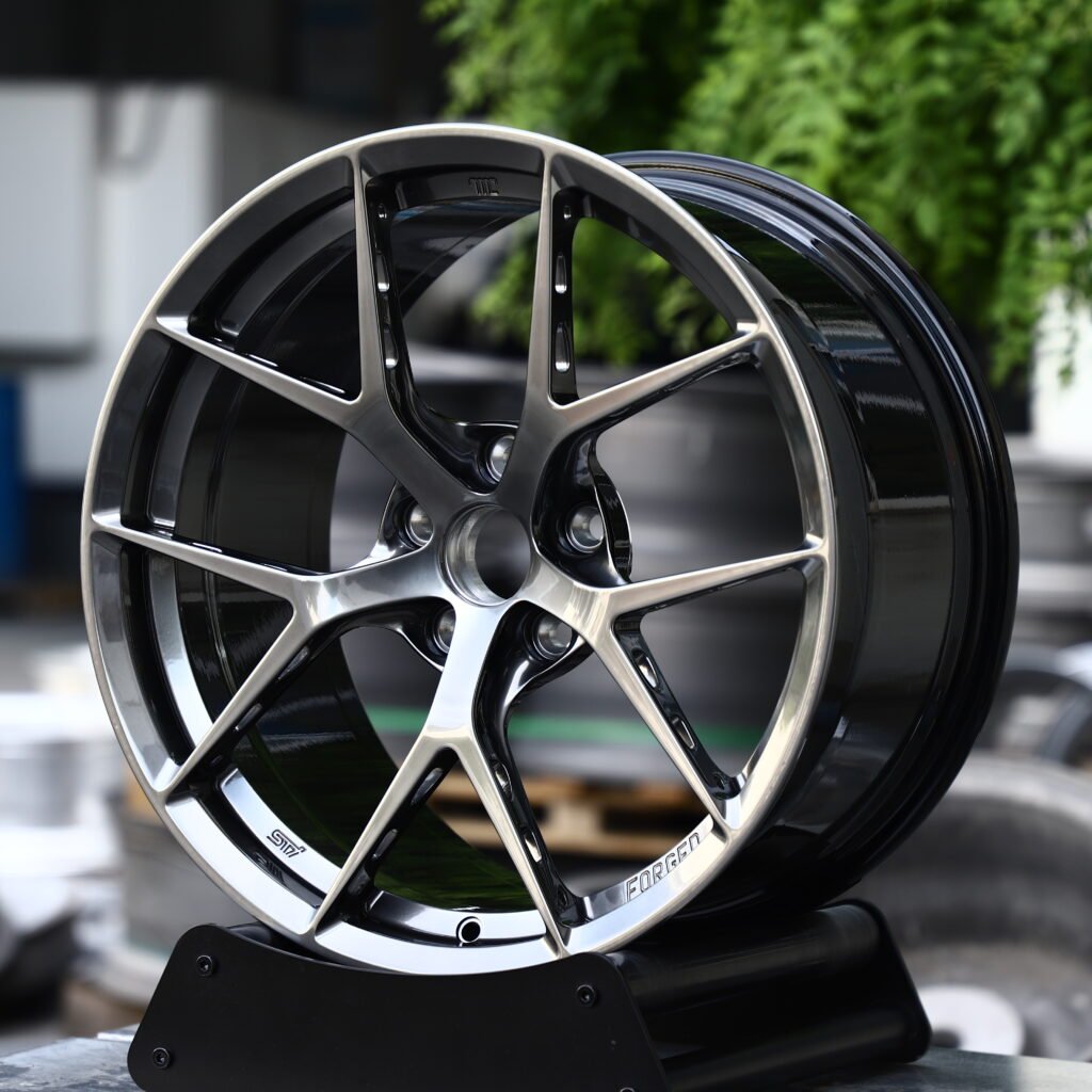 BBS FIR Metallic Gray 5-Spoke Y-Design Forged Wheels – BMW M3 CS Handschalter Fitment (19-21in, 5x112) view 2