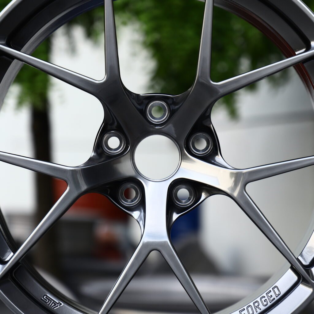 BBS FIR Metallic Gray 5-Spoke Y-Design Forged Wheels – BMW M3 CS Handschalter Fitment (19-21in, 5x112) view 4