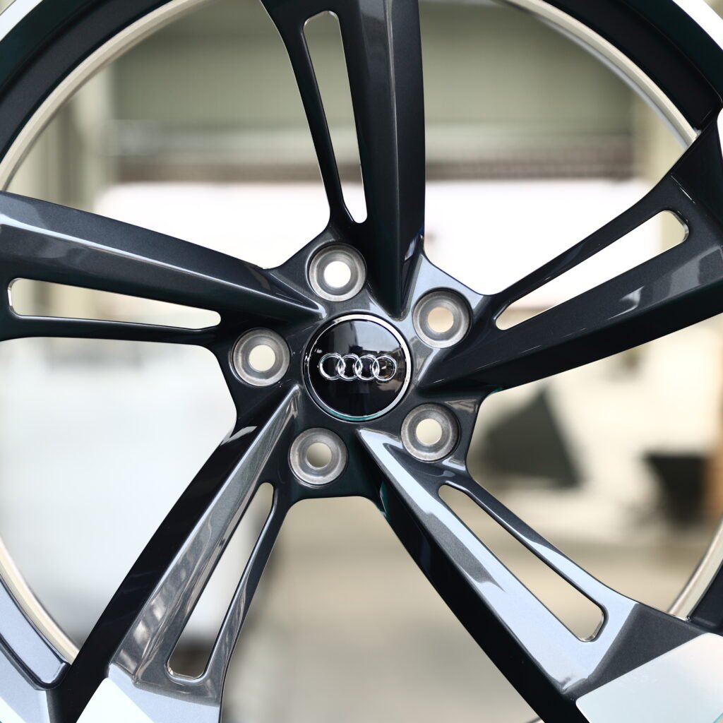 Machined Face 5-Spoke Y-Design Forged Wheels – Audi RS5 Sedan Fitment (20-21in, 5x112) view 4