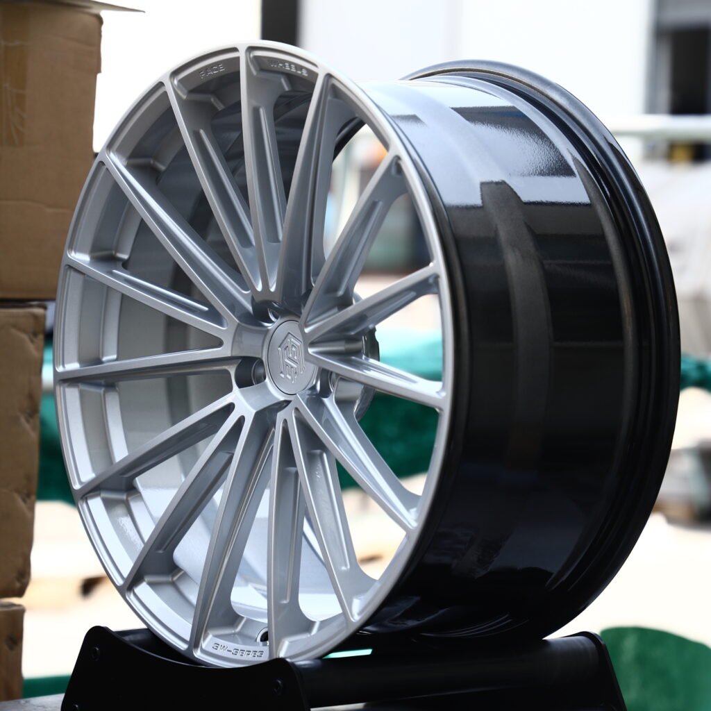 Matte Silver 10-Spoke Y-Design Forged Wheels – Mercedes-Benz S-Class Maybach Fitment (19-22in, 5x112) view 3