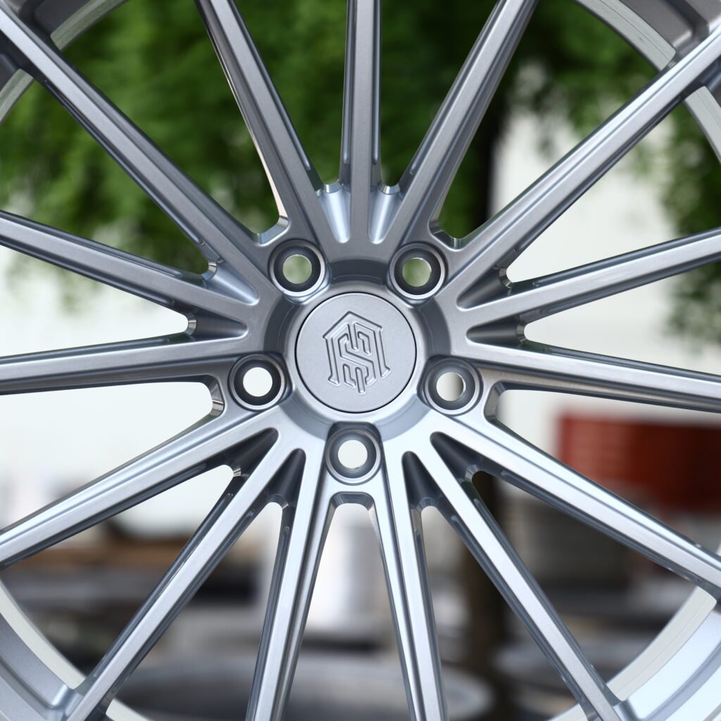 Matte Silver 10-Spoke Y-Design Forged Wheels – Mercedes-Benz S-Class Maybach Fitment (19-22in, 5x112) view 4