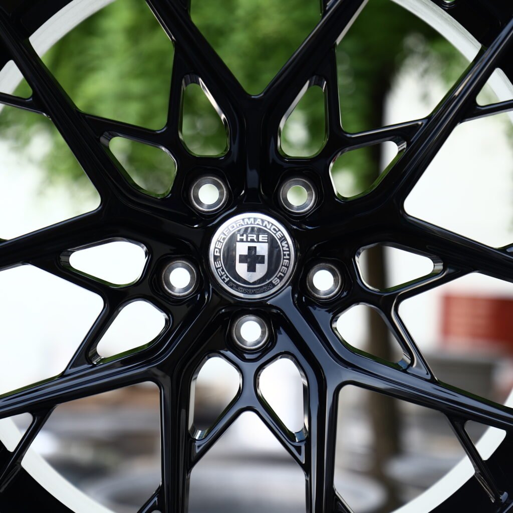 HRE FF10 Gloss Black Crossed Mesh Multi-Spoke Forged Wheels – BMW M3 CS Handschalter Fitment (19-21in, 5x112) view 4