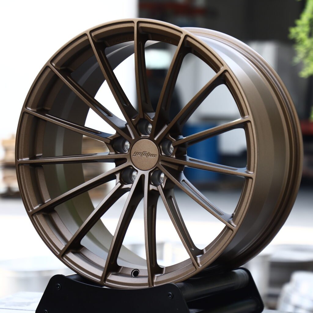 PACE WHEELS SW Matte Bronze 15-Spoke Forged Wheels – Mercedes-Benz S-Class Maybach Fitment (19-22in, 5x112) view 2