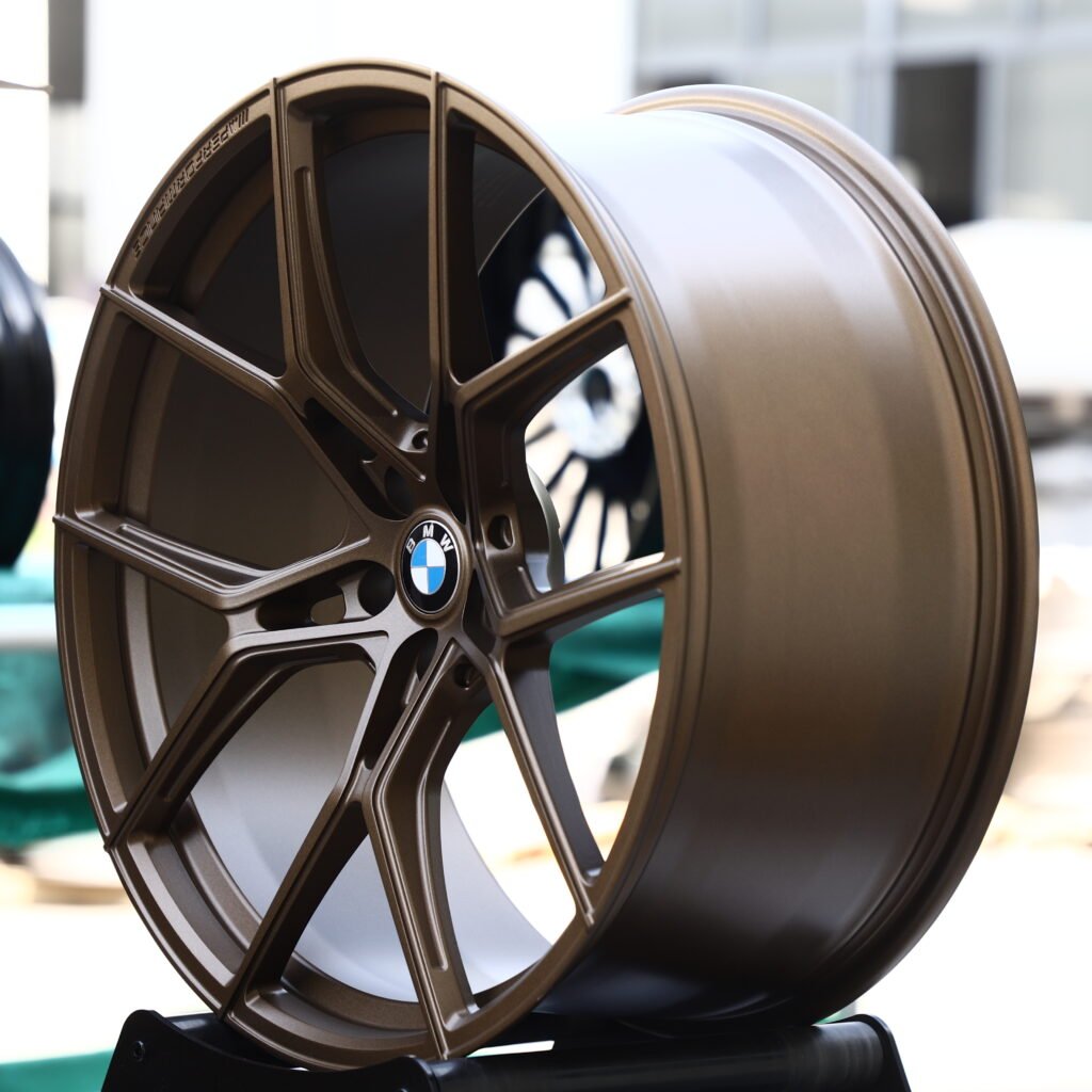 BMW M Performance Matte Bronze 5-Spoke Y-Design Forged Wheels – BMW M3 CS Handschalter Fitment (19-21in, 5x112) view 3