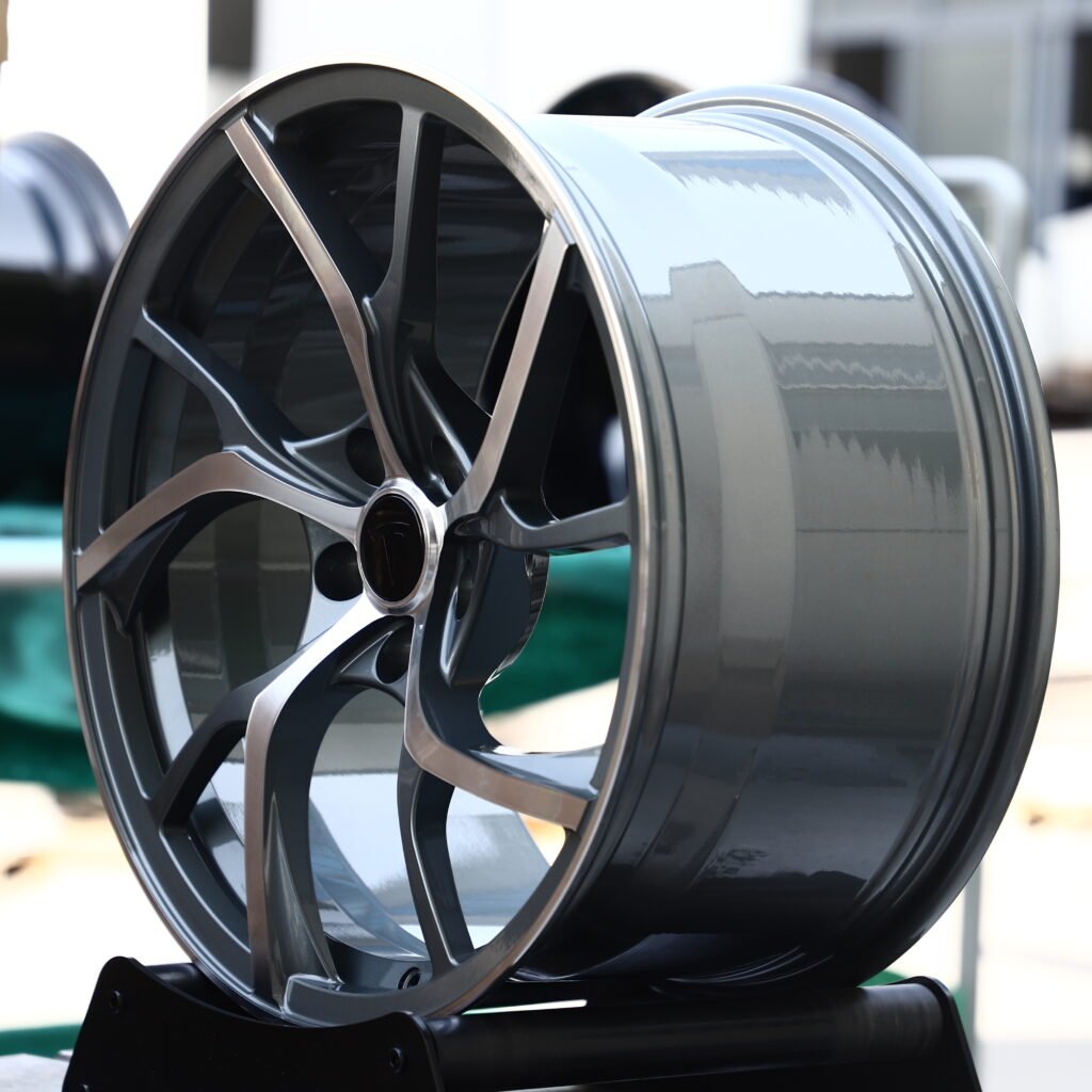 Machined Face 5-Spoke Y-Design Forged Wheels – Porsche 911 Turbo S Fitment (20-21in, Centerlock) view 3