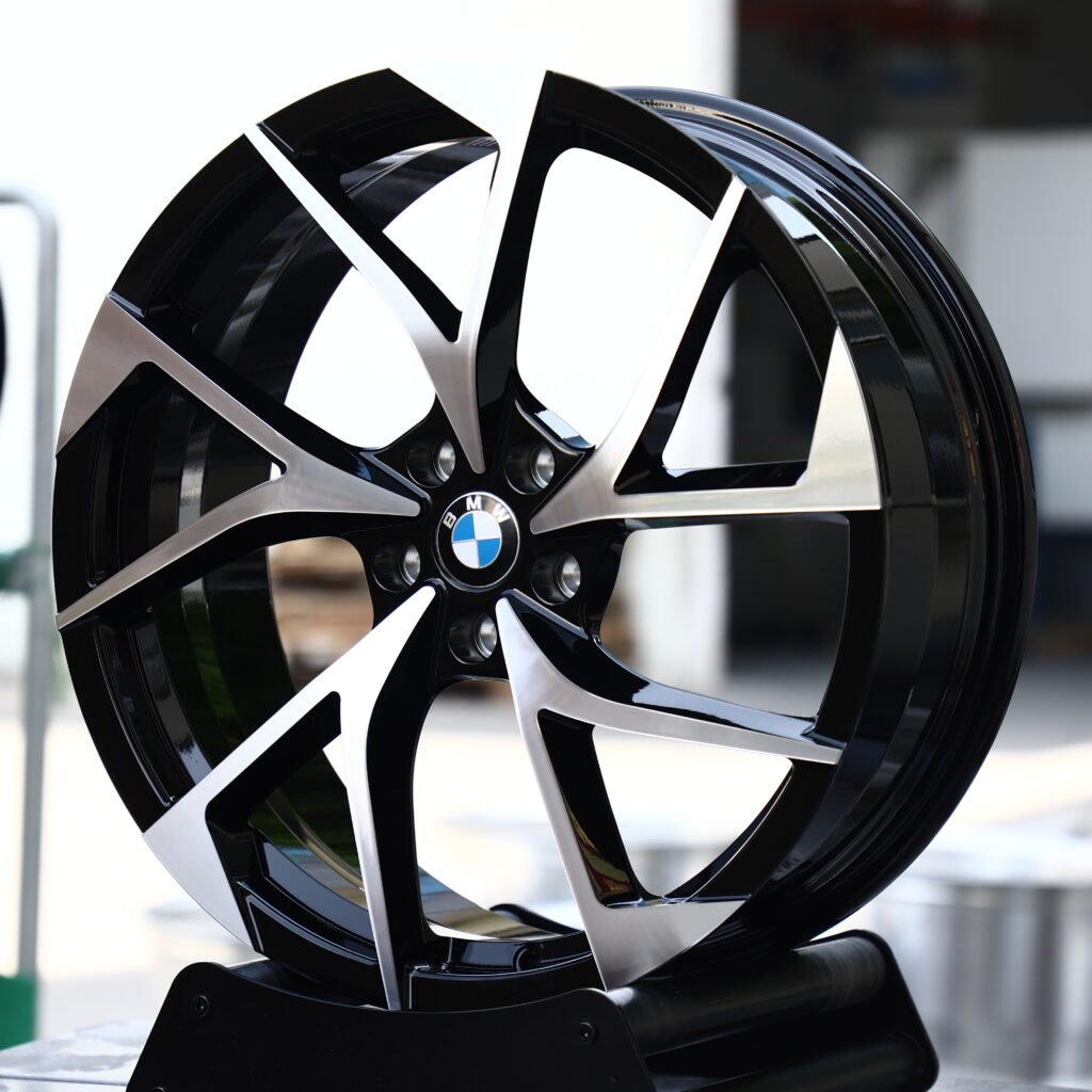 BMW Style 437M Machined Face 5-Spoke Y-Design Forged Wheels – BMW M340i xDrive Sedan Fitment (19-20in, 5x112) view 2