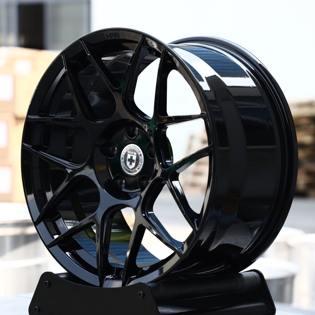 HRE FF01 Gloss Black 5-Spoke Y-Design Forged Wheels – BMW M3 CS Handschalter Fitment (19-21in, 5x112) view 3