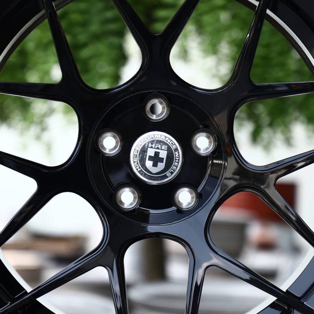HRE FF01 Gloss Black 5-Spoke Y-Design Forged Wheels – BMW M3 CS Handschalter Fitment (19-21in, 5x112) view 4