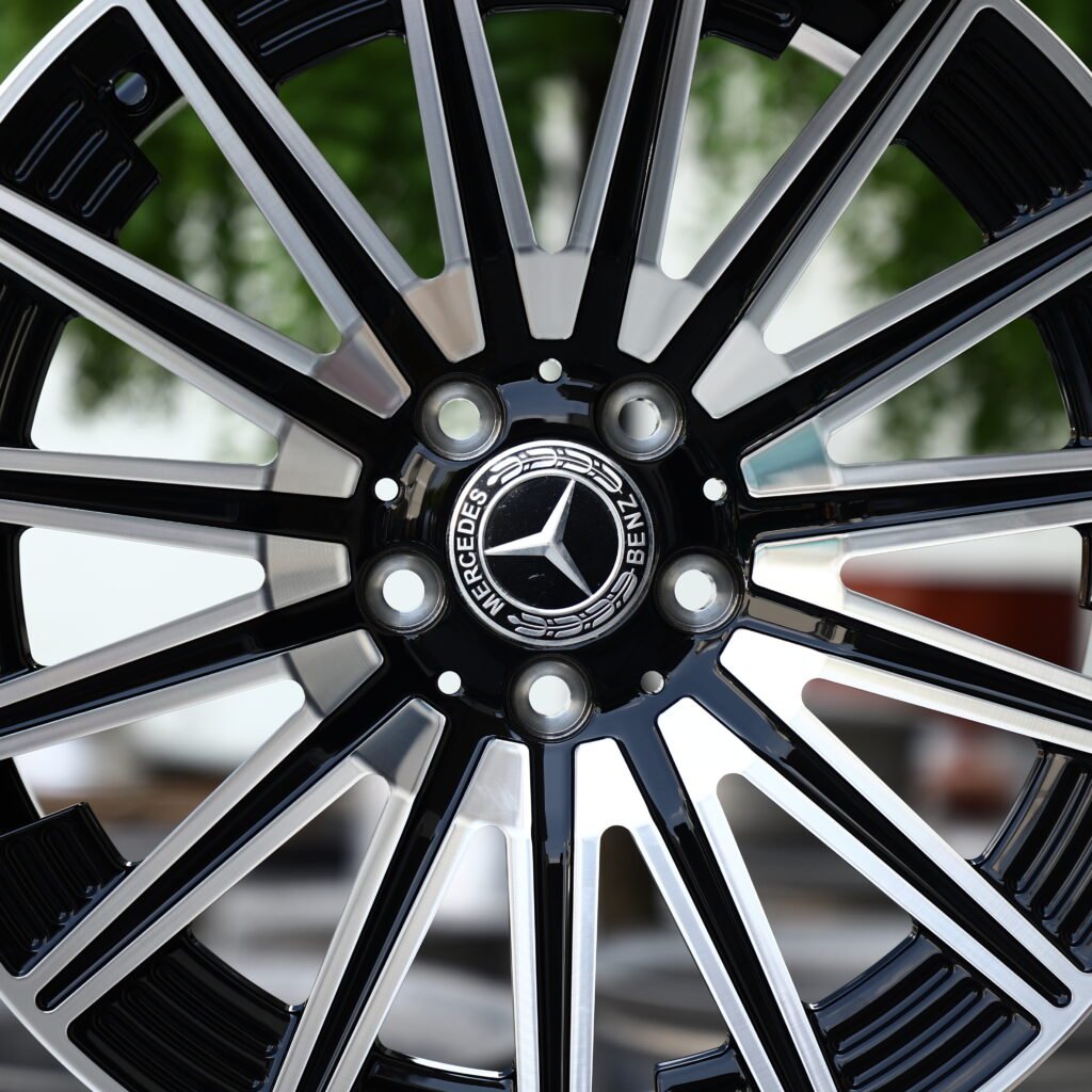 Machined Face 15-Spoke Forged Wheels – Mercedes-Benz S-Class Maybach Fitment (19-22in, 5x112) – Design 2 view 4