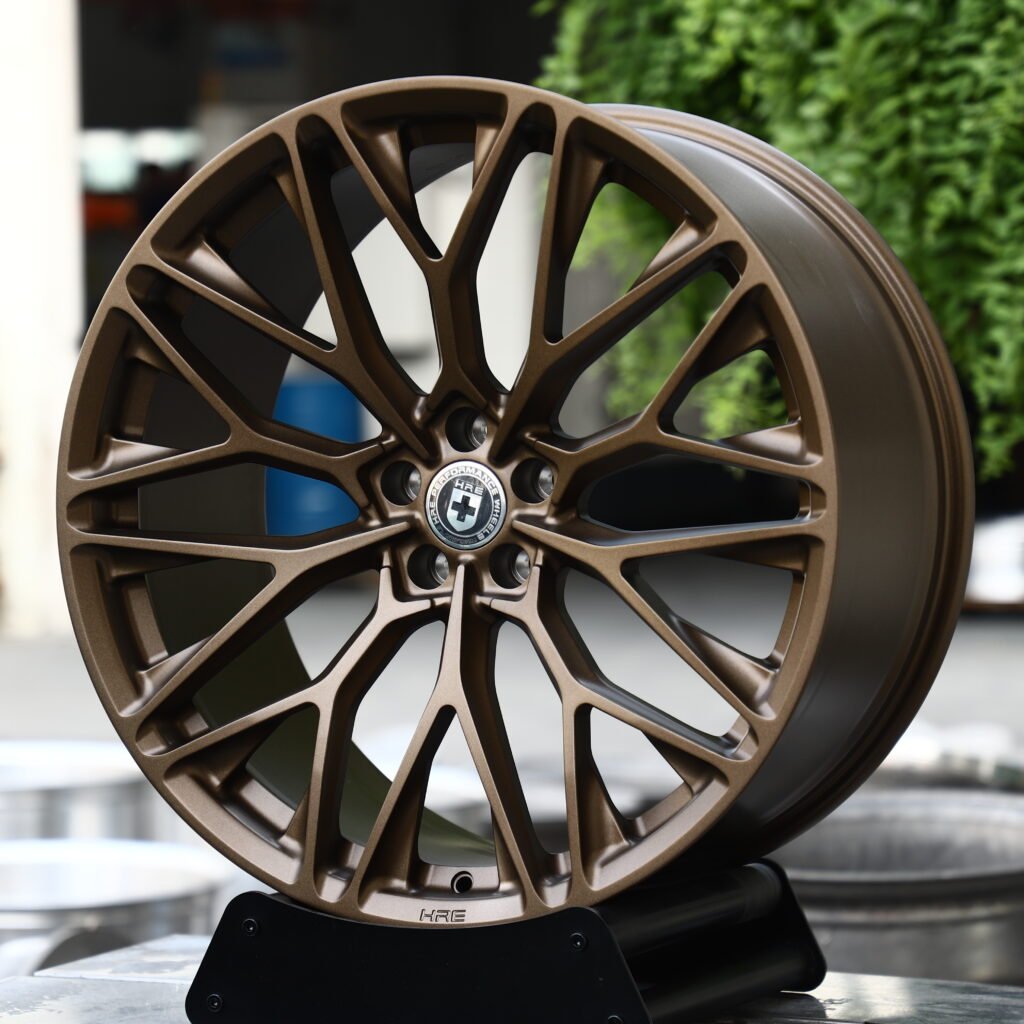 HRE P200 Matte Bronze Mesh Multi-Spoke Forged Wheels – BMW M3 CS Handschalter Fitment (19-24in, 5x112) view 2