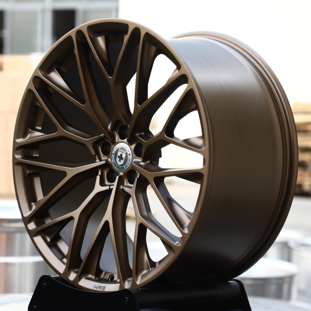 HRE P200 Matte Bronze Mesh Multi-Spoke Forged Wheels – BMW M3 CS Handschalter Fitment (19-24in, 5x112) view 3