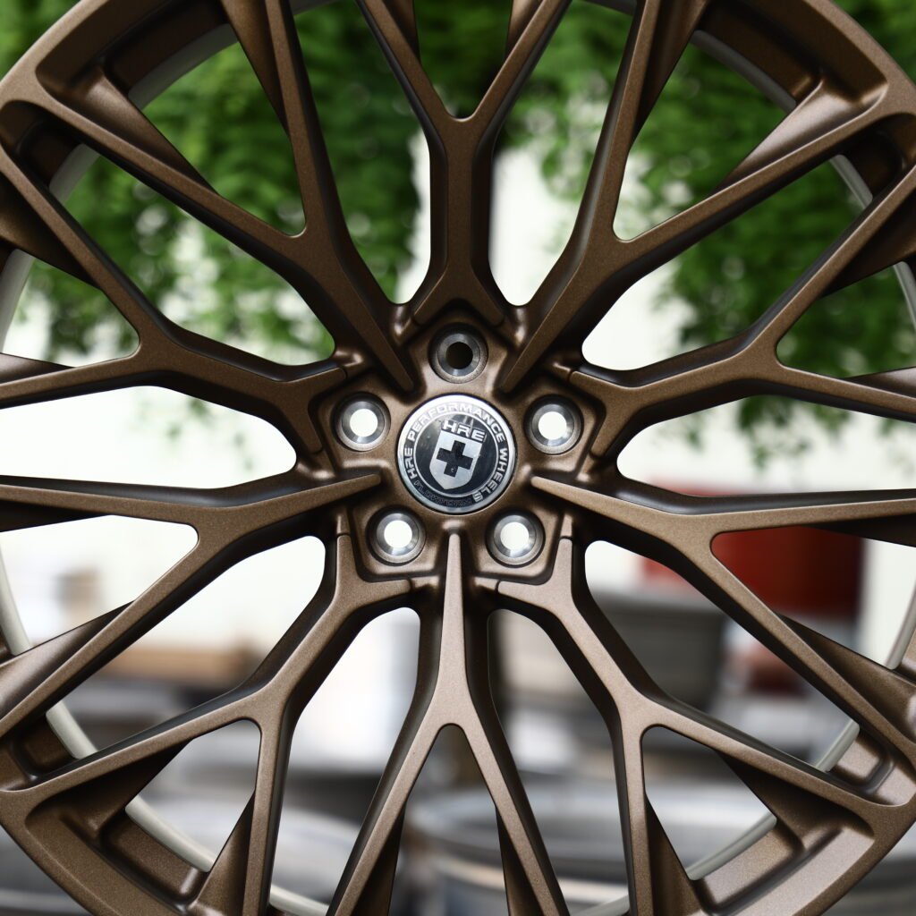 HRE P200 Matte Bronze Mesh Multi-Spoke Forged Wheels – BMW M3 CS Handschalter Fitment (19-24in, 5x112) view 4