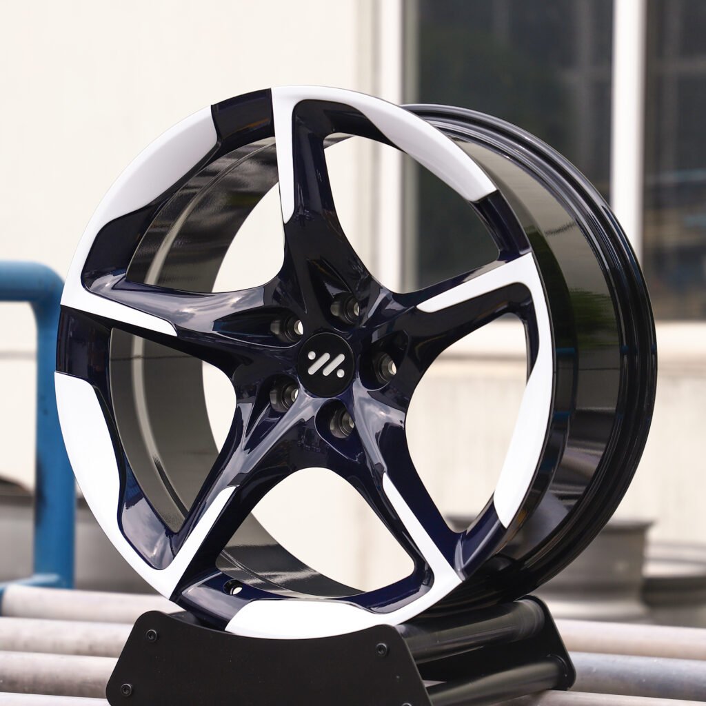Machined Face 5-Spoke Forged Wheels – Tesla Model Y Performance Fitment (18-21in, 5x114.3) view 2