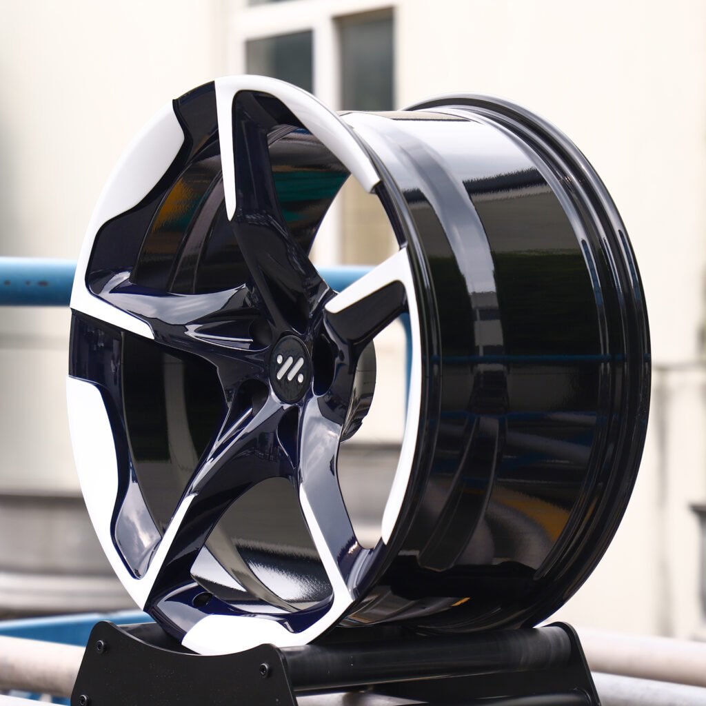 Machined Face 5-Spoke Forged Wheels – Tesla Model Y Performance Fitment (18-21in, 5x114.3) view 3