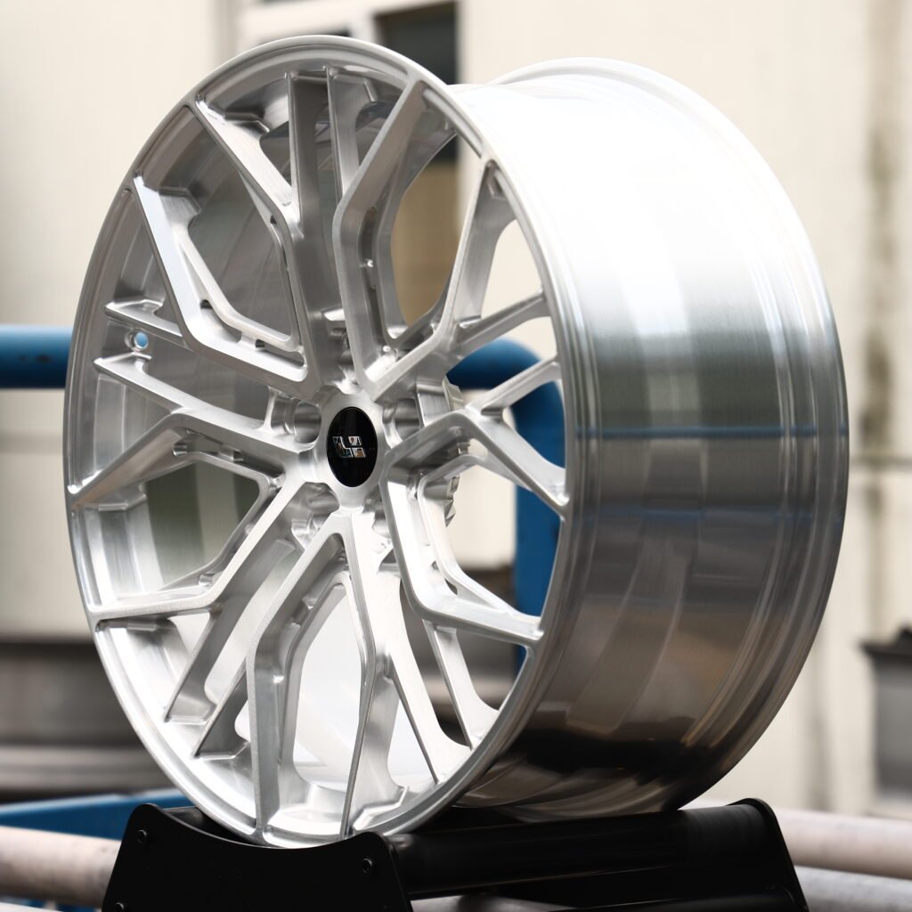Machined Face 5-Spoke Y-Design Forged Wheels – Tesla Model Y Performance Fitment (18-21in, 5x114.3) view 3