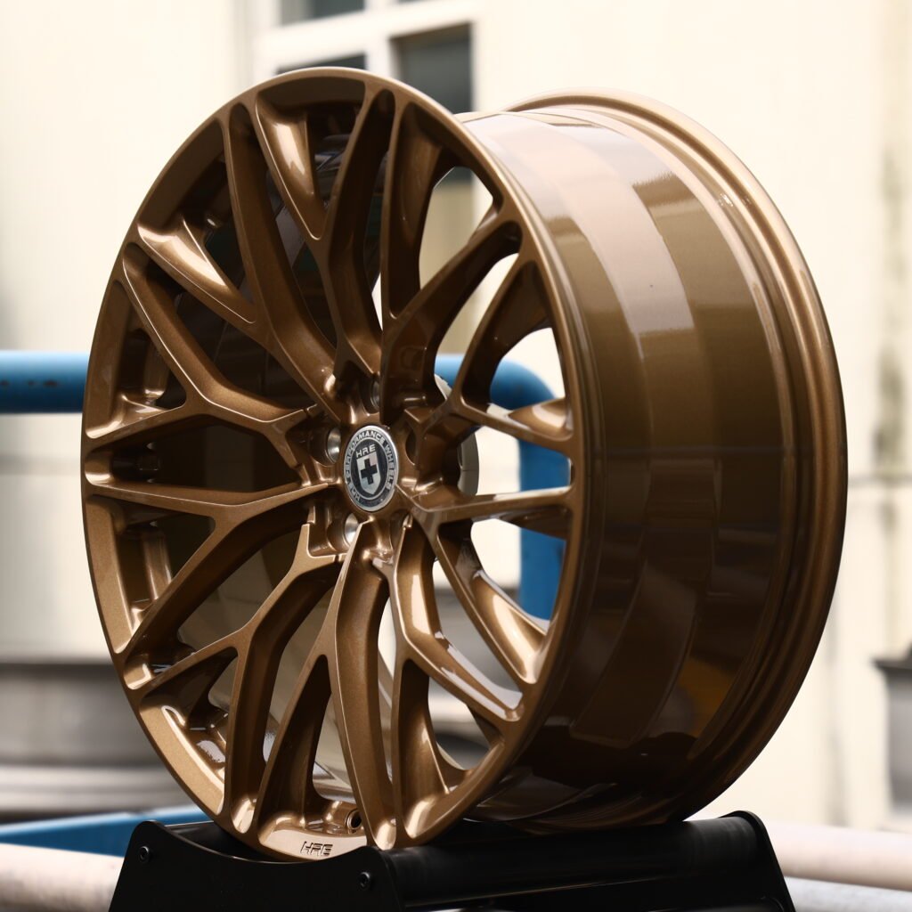 HRE P200 Matte Bronze Mesh Multi-Spoke Forged Wheels – BMW M3 CS Handschalter Fitment (19-24in, 5x112) – Design 2 view 3