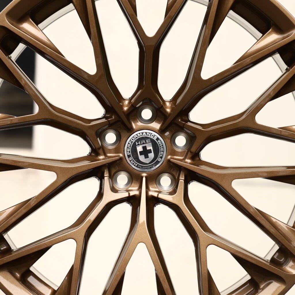 HRE P200 Matte Bronze Mesh Multi-Spoke Forged Wheels – BMW M3 CS Handschalter Fitment (19-24in, 5x112) – Design 2 view 4