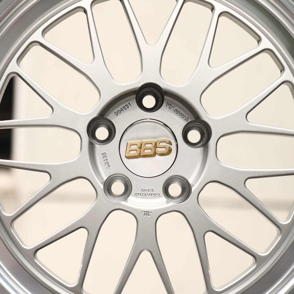BBS Silver Polished Lip 15-Spoke Forged Wheels – Volkswagen Golf GTI Edition 50 Fitment (19-21in, 5x112) view 4