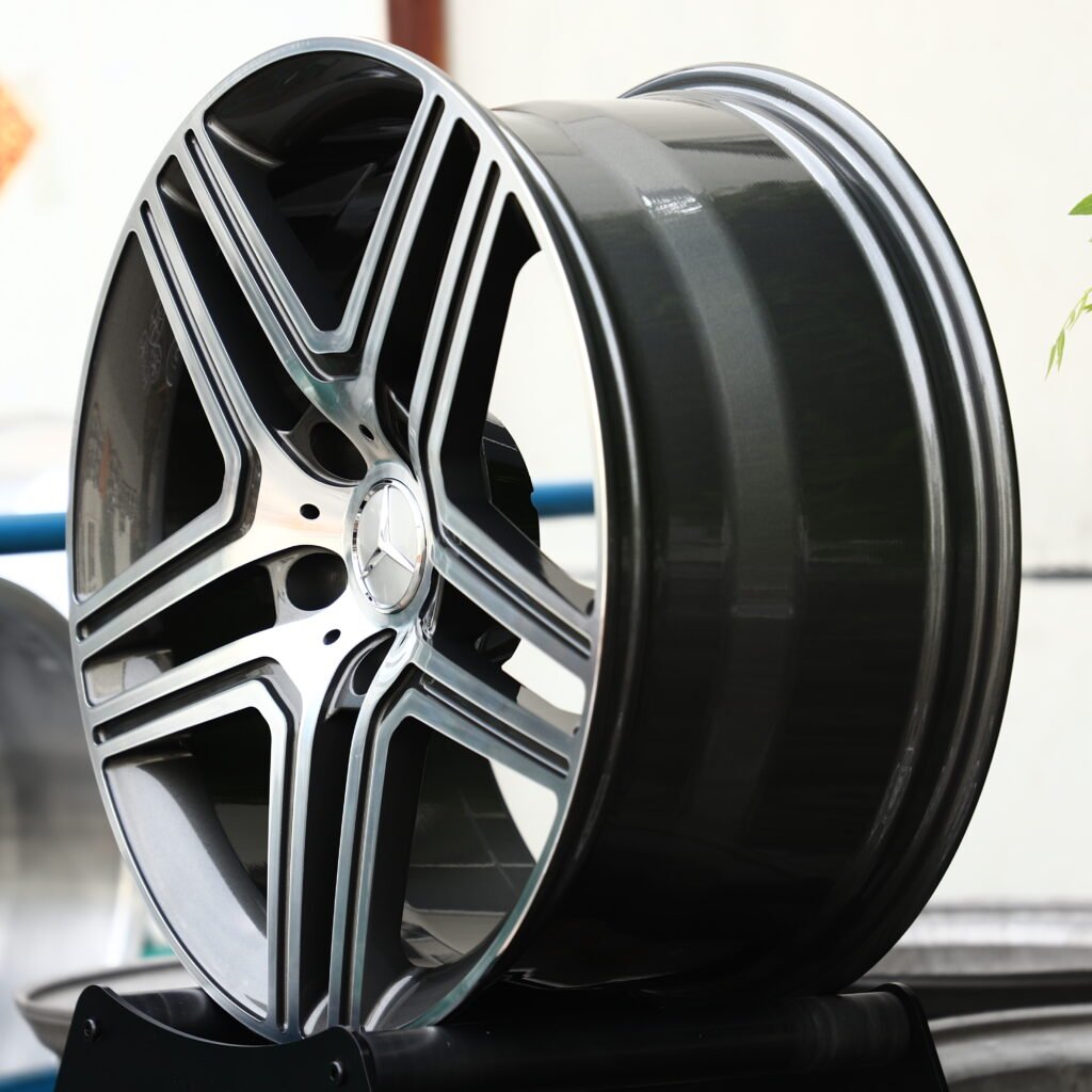 Machined Face 10-Spoke Y-Design Forged Wheels – Mercedes-Benz S-Class Maybach Fitment (19-22in, 5x112) – Design 3 view 3