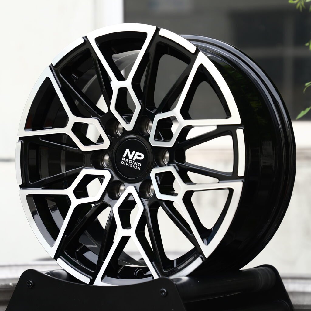 NP RACING Machined Face Mesh Multi-Spoke Forged Wheels – Porsche 911 Turbo S Fitment (19-21in, 5x112) view 2