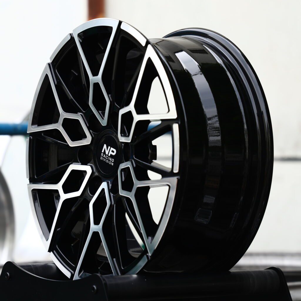 NP RACING Machined Face Mesh Multi-Spoke Forged Wheels – Porsche 911 Turbo S Fitment (19-21in, 5x112) view 3
